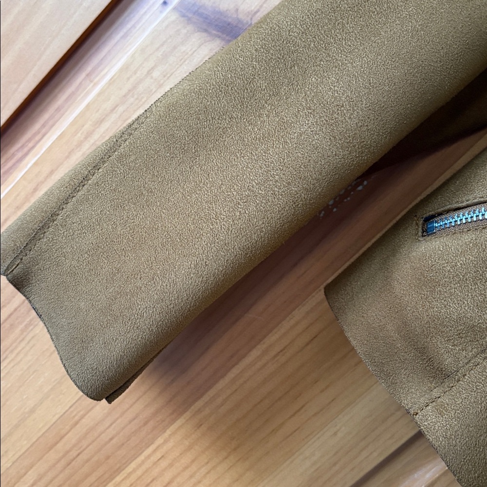 🌟HP🌟H&M Faux Suede Moto Jacket - Picture 7 of 14